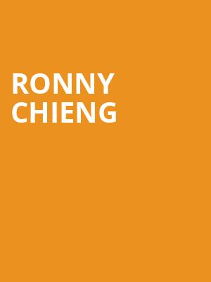 Ronny Chieng, SAFE Credit Union PAC Theater, Sacramento