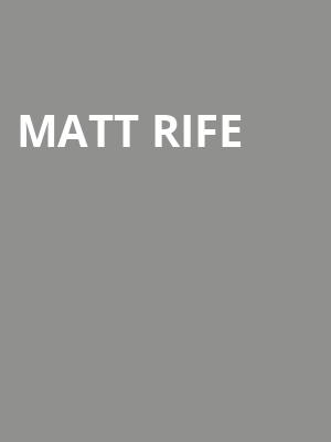 Matt Rife, Punch Line Comedy Club, Sacramento
