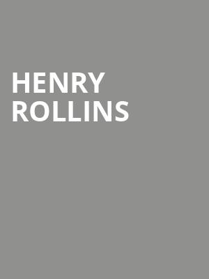Henry Rollins, Crest Theatre, Sacramento