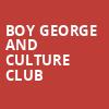 Boy George and Culture Club, Club 88, Sacramento