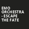 Emo Orchestra Escape the Fate, Crest Theatre, Sacramento