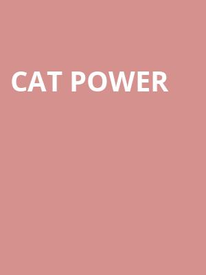 Cat Power, Crest Theatre, Sacramento