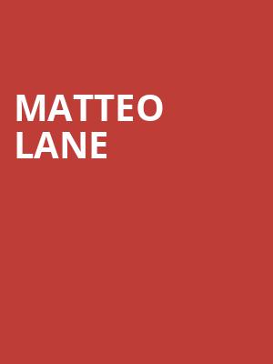 Matteo Lane, Crest Theatre, Sacramento